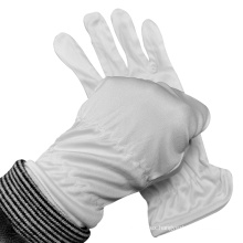 Various Size High Quality White Microfiber Gloves for Valuable Objects